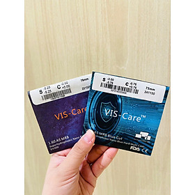 Tròng kính viscare cận/viễn/loạn mỏng 1.60 chống uv, chống ánh sáng xanh thời trang thương hiệu chính hãng mắt kính OURESS