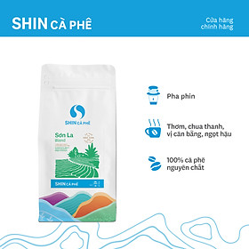 Cà phê VN Phin Sơn La Blend - SHIN Cà Phê - Cà phê đặc sản - Gói 250g