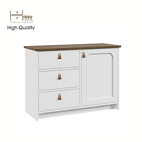Mua  Happy Home Furniture  NOMIA   Tủ lưu trữ 3 ngăn kéo - 1 cửa mở   90cm x 35cm x 64cm ( DxRxC)  THK_063