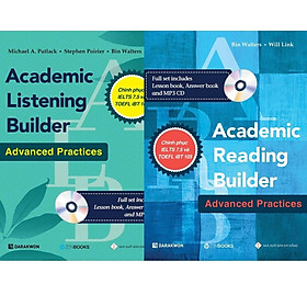 Bộ 2 Cuốn Academic Listening + Reading Builder - Bản Quyền