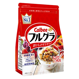Ngũ cốc Calbee mẫu mới 750g nội địa Nhật Bản