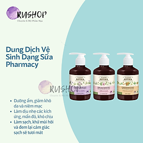 Dung dịch vệ sinh Green Pharmacy dạng sữa 370ml - Dung dịch vệ sinh Anteka Apteka