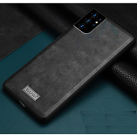 Ốp lưng Samsung Galaxy S21/ S21 Plus/ S21 Ultra chính hãng SULADA dạng da mềm