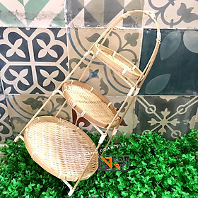 Mua Kệ 3 Tầng Bằng Tre