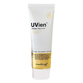 Kem Chống Nắng Thảo Dược - UVien White Tone up Sun Cream MEDITIME 50g