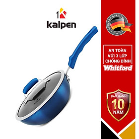 Mua Chảo sâu lòng chống dính cao cấp đáy từ phẳng Kalpen Inzager vung kính