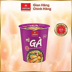 Thùng 24 Ly Mì Gà NGON NGON VIFON (60g / Ly)