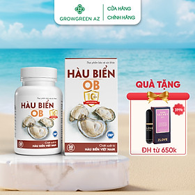 Hình ảnh Viên uống Tinh Chất Hàu biển OB - Tăng cường sinh lý nam, Bổ Thận, Tăng Chất Lượng Tinh Trùng, hộp 30v