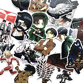 Set 30 Sticker Attack On Titan