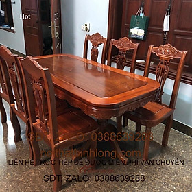 Mua Bàn ghế ăn gỗ xoan đào