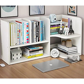 Kệ sách để bàn làm việc hoặc treo tường cao cấp KTT08