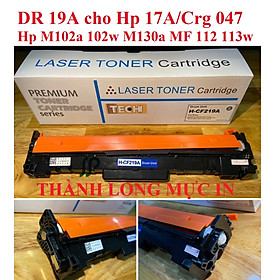 Hộp cụm drum máy in cho HP 19A có chíp, là khay trống dùng cho máy in HP Pro M102a, 129, 130a, 130fn, 132, 133, 134 Hàng chính hãng Alpha Cartridge