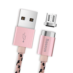 Dây Cáp Sạc Từ Tính Baseus Magnetic Cổng Giao Tiếp Lightning Cho iPhone / Micro USB Cho Android - Hàng Chính Hãng