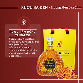 RƯỢU NẤM ĐÔNG TRÙNG HẠ THẢO XO 750ML