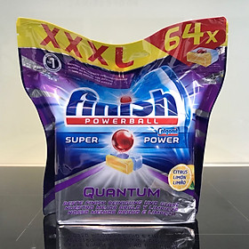 Viên rửa bát Finish Quantum 64 viên