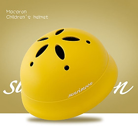 Mũ bảo hiểm trẻ em siêu nhẹ cao cấp Sunrimoon Macaron, 1-5 tuổi, 245g