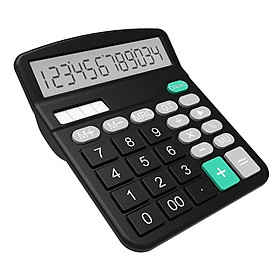 Office Handheld Desktop Calculator Dual Solar Power Business Accounts