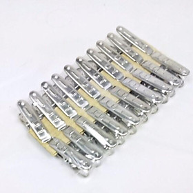Mua Vỉ 20 kẹp quần áo inox