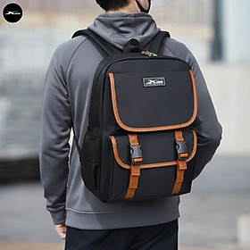 Balo Học Sinh Xbags Clever XB 3105 - Balo Thời Trang Hàn Quốc Đựng Laptop 14-15.6 Inch, Vải Chống Nước, Kiểu Dáng Cá Tính