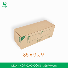 MC4 - 35x9x9 cm - 100 Thùng hộp carton