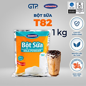 Bột sữa ít béo T82 GTP (1KG) - Béo, thơm vừa phải - SP Chính Hãng