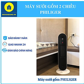 Mua Máy sưởi gốm PTC cao cấp  máy sưởi gốm Philiger  bảo hành 12 tháng