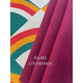 Mua vải bố canvas đỏ đô khổ 1m50x3mét