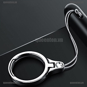 Mua Multifunction 2 in 1 metal cell phone lanyard finger ring mobile phone holder QUVN