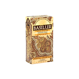 Trà đen Ceylon Basilur vùng Masala Chai – Bộ sưu tập Phương Đông – túi lọc 50g