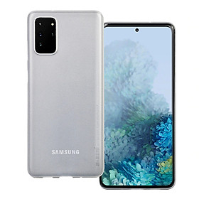 Trắng - Ốp lưng chống sốc siêu mỏng cho Samsung Galaxy S20 Plus hiệu Memumi (bảo vệ toàn diện, chống trầy tốt, chống va đập) - Hàng nhập khẩu