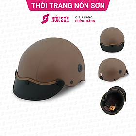 Mũ bảo hiểm lỗ thông gió NÓN SƠN chính hãng ATG-NU721