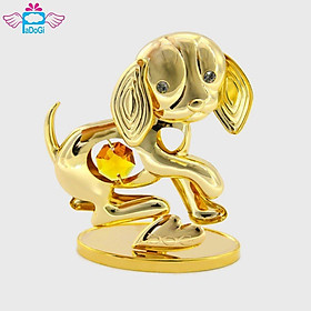 Mua Chó Mạ Vàng Đính Pha Lê