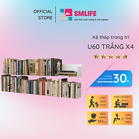 Mua Kệ sách treo tường chữ U45 (set 4)