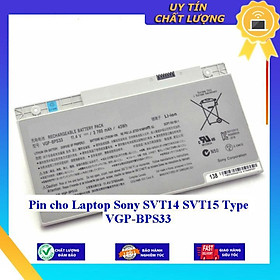 Pin cho Laptop Sony SVT14 SVT15 Type VGP-BPS33 - Hàng Nhập Khẩu New Seal