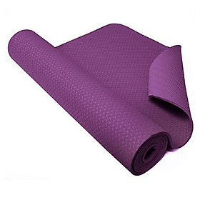 Thảm Yoga TPE 6mm tặng túi dây rút đeo chéo