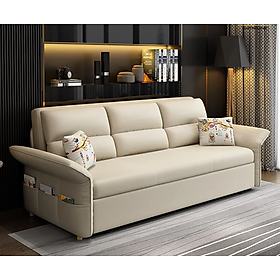 Mua Sofa giường đa năng hộc kéo tay bật HGK-18 ngăn chứa đồ tiện dụng Tundo KT 1m8
