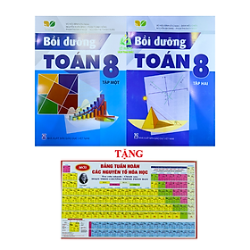 Sách - Combo Bồi dưỡng Toán 8 tập 1 + 2 (Kết nối tri thức với cuộc sống)