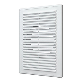 Mua Cửa gió vuông NHỰA gắn ống 208х208 - D125 - 2121R12F - Hàng Nhập Khẩu