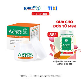 Kem dưỡng vitamin làm sáng da mờ sẹo thâm Acnes Vitamin Cream 50g