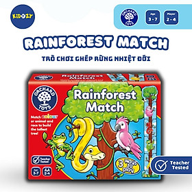 Trò chơi trí tuệ Rainforest Match - Orchard Toys giúp trẻ nhận biết màu sắc và khả năng ghi nhớ