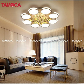 Mua Đèn ốp trần phòng khách pha lê 8 cánh TAMOGA CASIA 9065