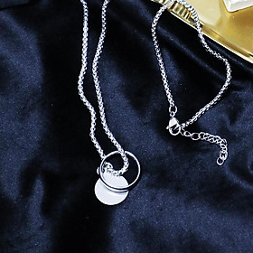 Dây chuyền mix nhẫn đẹp sịn sò nam nữ