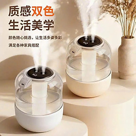 Máy Phun Sương Tạo Ẩm K16 3.5L Có Đèn UV Khử Khuẩn, Đèn Ngủ LED Hiển Thị Độ Ẩm, Máy Tạo Ẩm Không Khí Mini - HÀNG CHÍNH HÃNG MINIIN