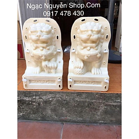 Mua Cặp khuôn con lân trang trí cao 38cm