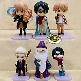 Mô hình Harry Potter - Set Mô hình Hermione Granger Ron Weasley Draco