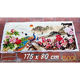 Tranh Thêu Chữ Thập Mẫu Công Phu Thê Viên Mãn Gia Hoà Vạn Sự Hưng 06