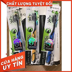 Mua SIÊU SALE Hộp 30 cái Bàn Chải Đánh Răng Than Tre Hoạt Tính Bossi Hàn Quốc SIÊU SALE