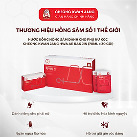Nước Uống Hồng Sâm Dành Cho Phụ Nữ KGC Cheong Kwan Jang Hwa Ae Rak Jin