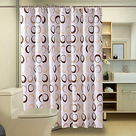 Mua Rèm Nhà Tắm  Phòng Tắm Polyester Rèm Phòng Tắm Không Thấm Nước Họa TIết Chấm Bi Đẹp