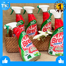 [Nhập khẩu Đức] Xịt tẩy rửa vết bẩn dầu mỡ nhà bếp 750ml, Küchenreiniger Power gegen Fett & Eingebranntes, 0,75L,Cho nhà bếp luôn như Mới.